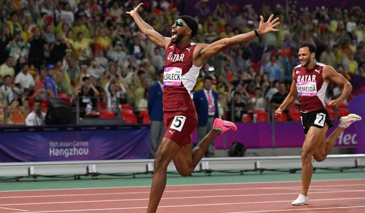 Qatar’s Samba and Hemeida wow all with gold and silver finish in 400m hurdles at Hangzhou